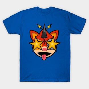 Excited Cyborg Squirrel Oskar T-Shirt